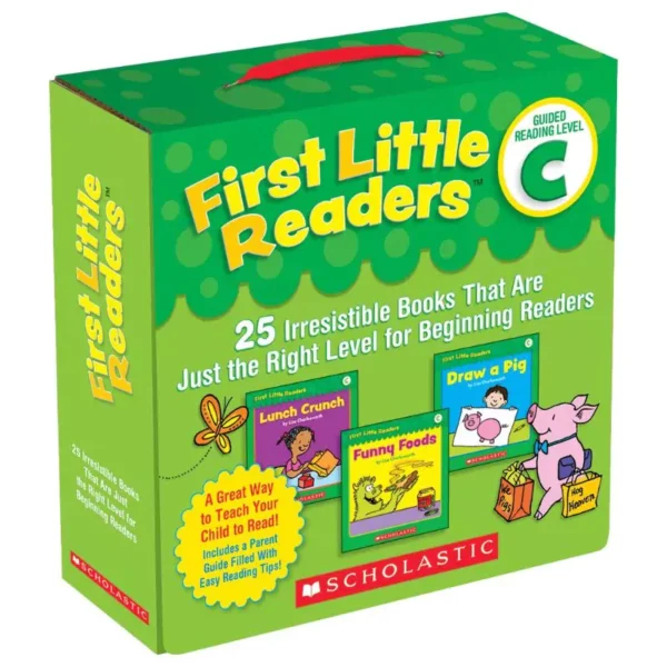 First Little Readers Parent Pack: Guided Reading Level C: 25 Irresistible Books That Are Just the Right Level for Beginning Readers